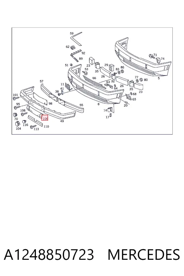  A1248850723 Mercedes