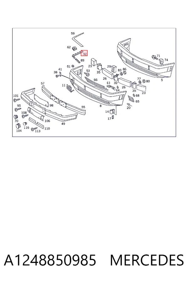  A1248850985 Mercedes