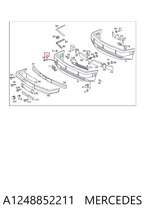  A1248852211 Mercedes