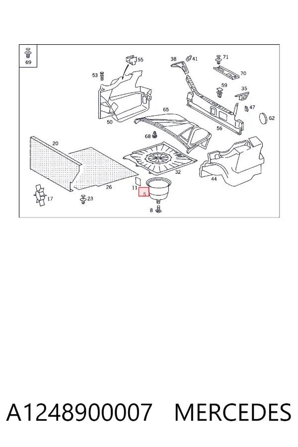 A1248900007 Mercedes