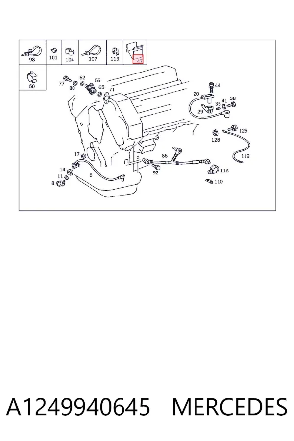  A1249940645 Mercedes