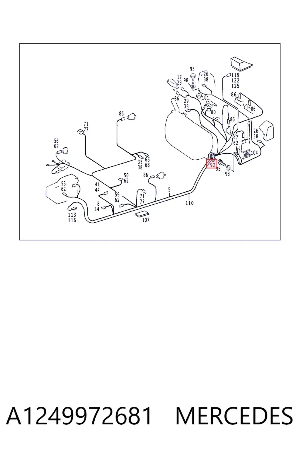  A1249972681 Mercedes