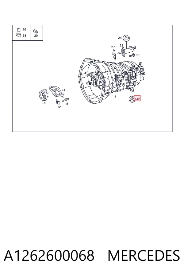  A1262600068 Mercedes