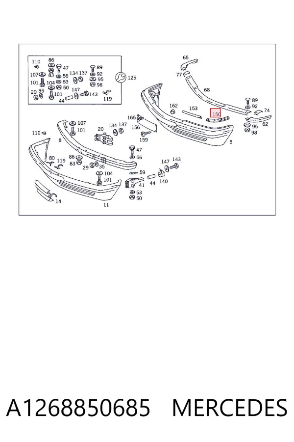  A1268850685 Mercedes