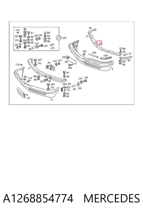  A1268854774 Mercedes