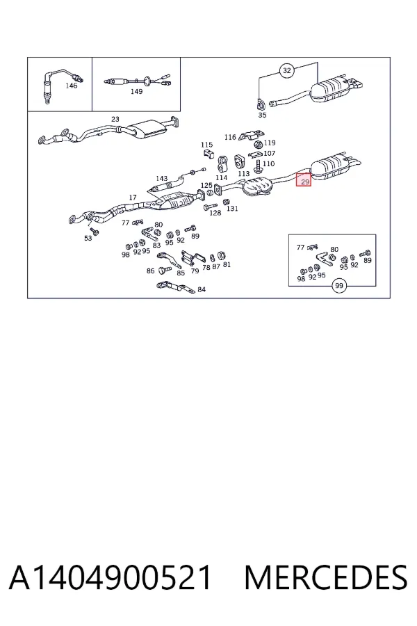  A1404900521 Mercedes