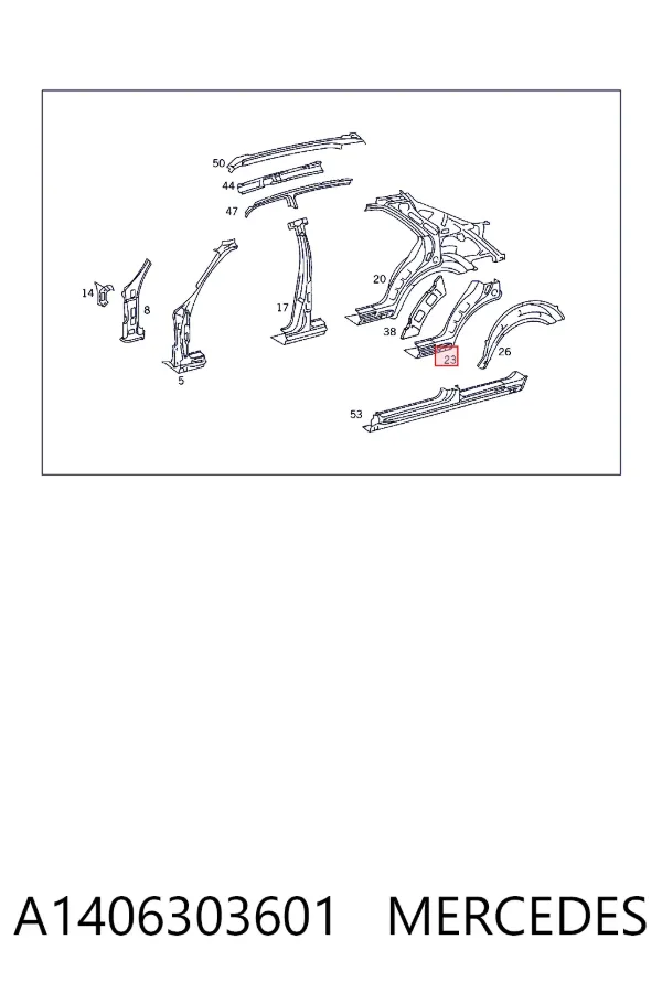  A1406303601 Mercedes