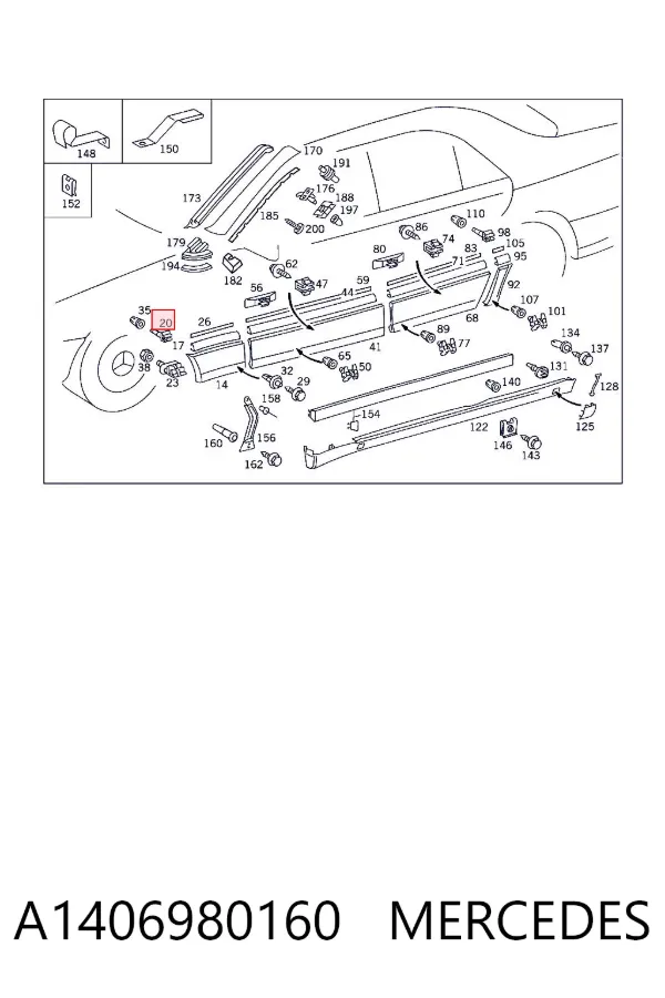  A1406980160 Mercedes
