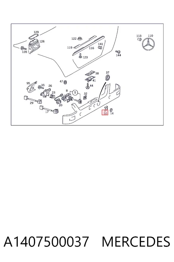  A1407500037 Mercedes