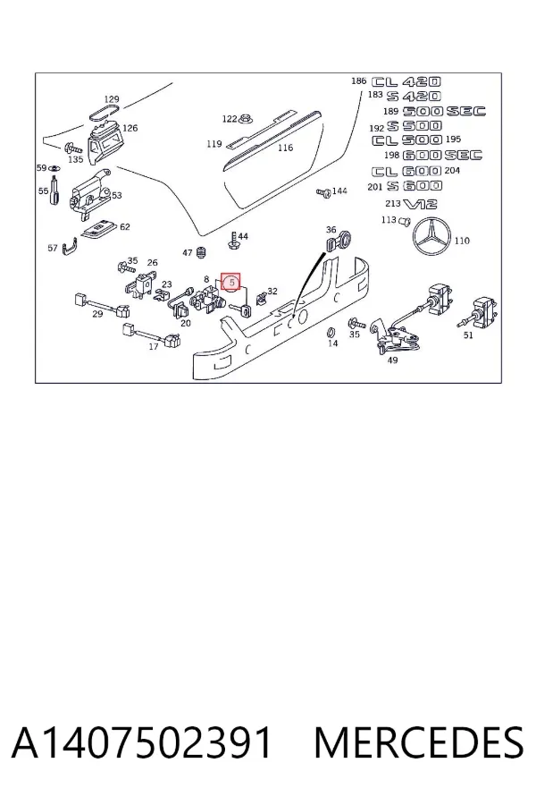  A1407502391 Mercedes