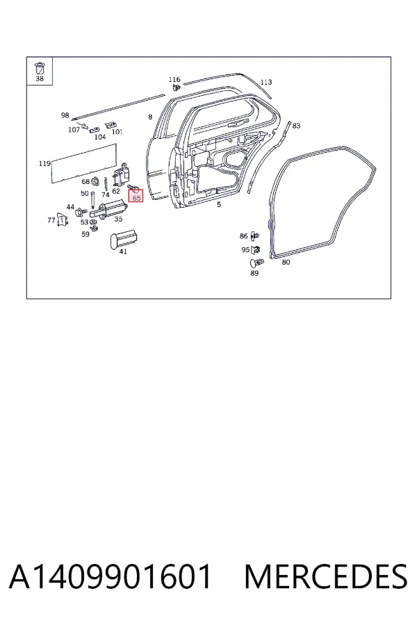  A1409901601 Mercedes