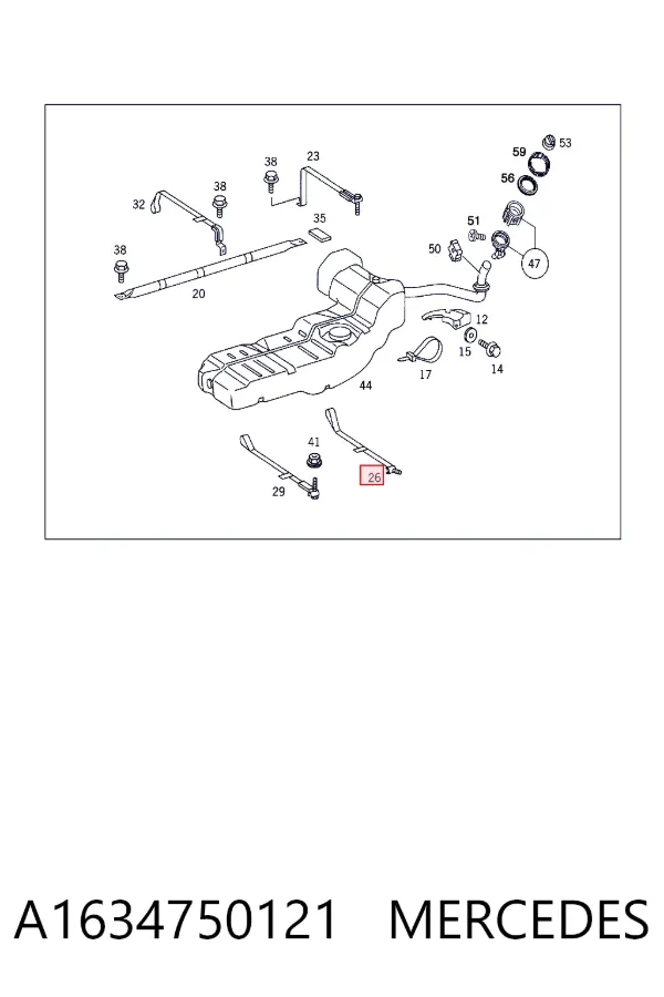  A1634750121 Mercedes