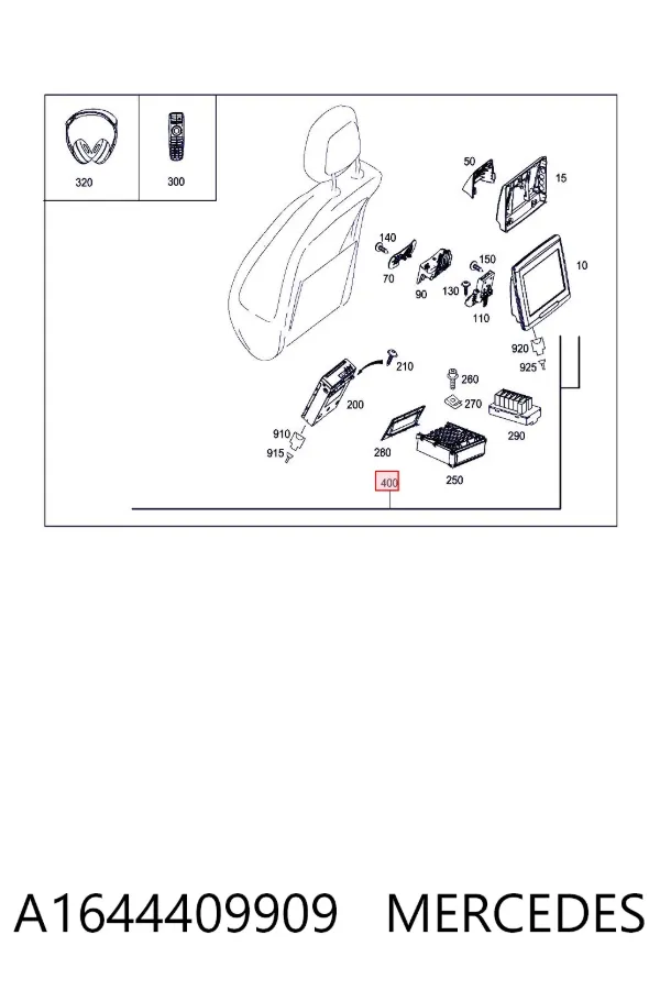  A1644409909 Mercedes