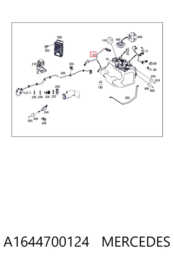  A1644700124 Mercedes