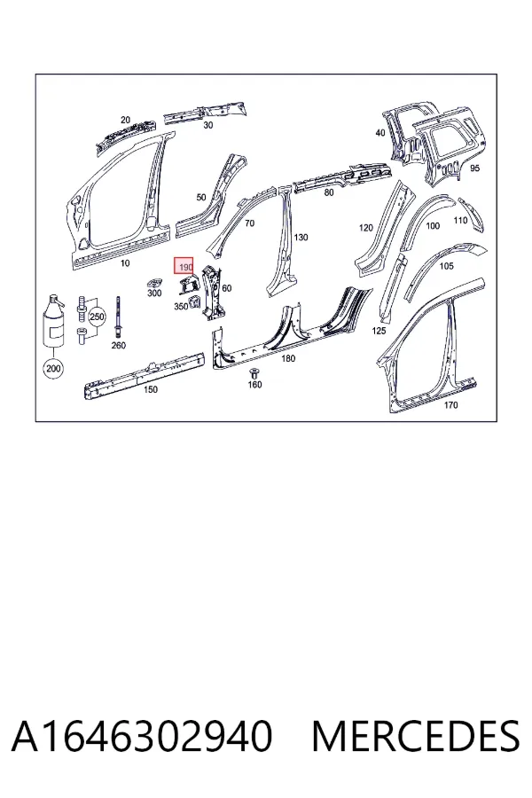  A1646302940 Mercedes