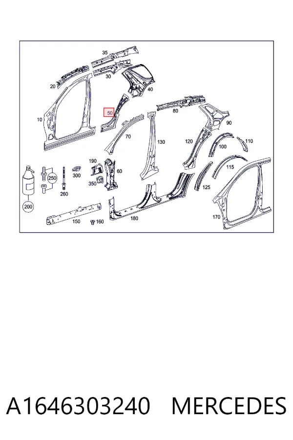  A1646303240 Mercedes