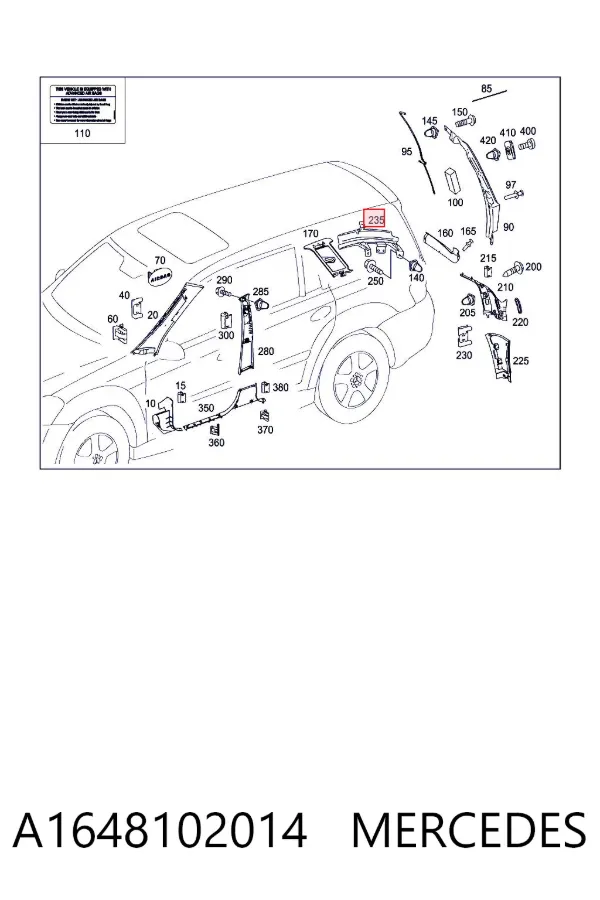  A1648102014 Mercedes