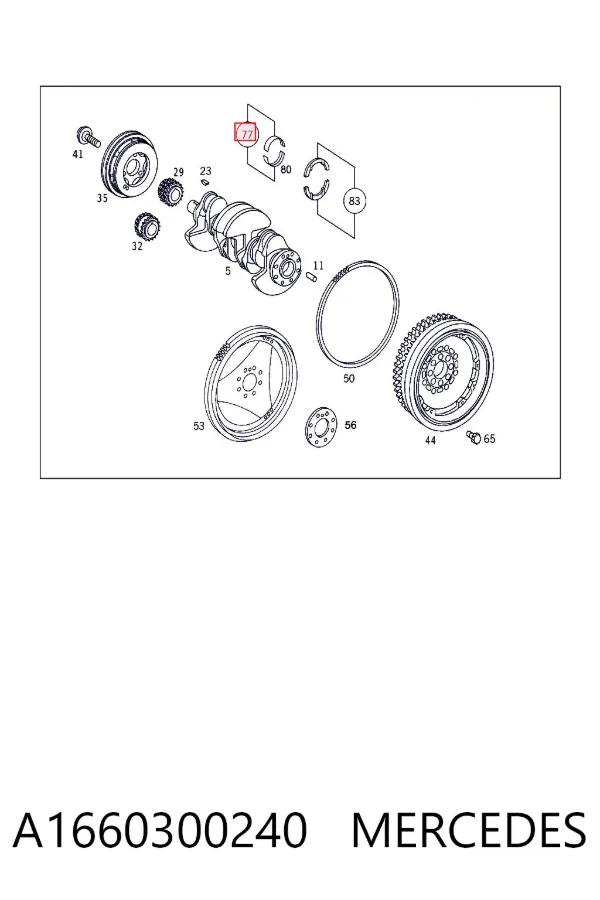  A1660300240 Mercedes