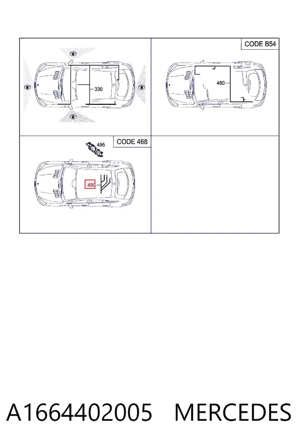  A1664402005 Mercedes