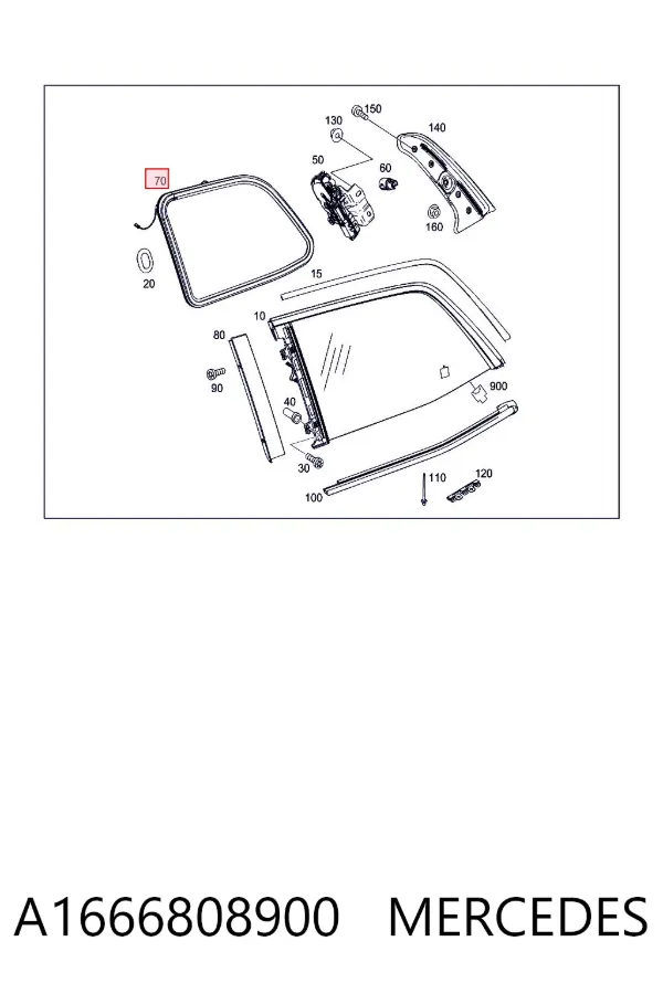  A1666808900 Mercedes