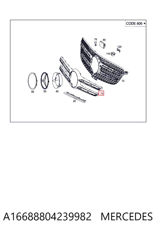  A16688804239982 Mercedes