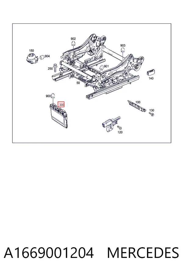  A1669001204 Mercedes
