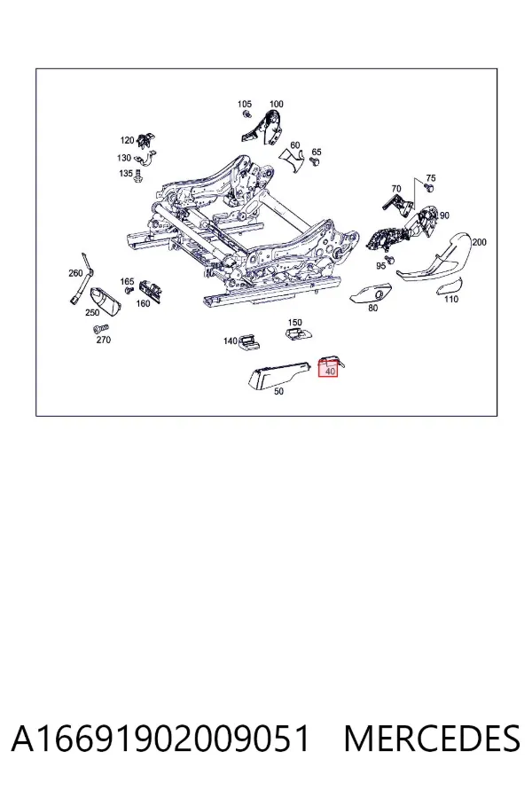  A16691902009051 Mercedes