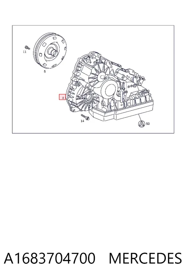 АКПП A1683704700 Mercedes
