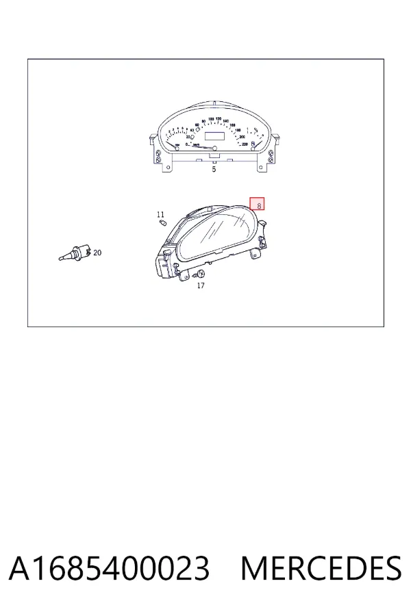  A1685400023 Mercedes