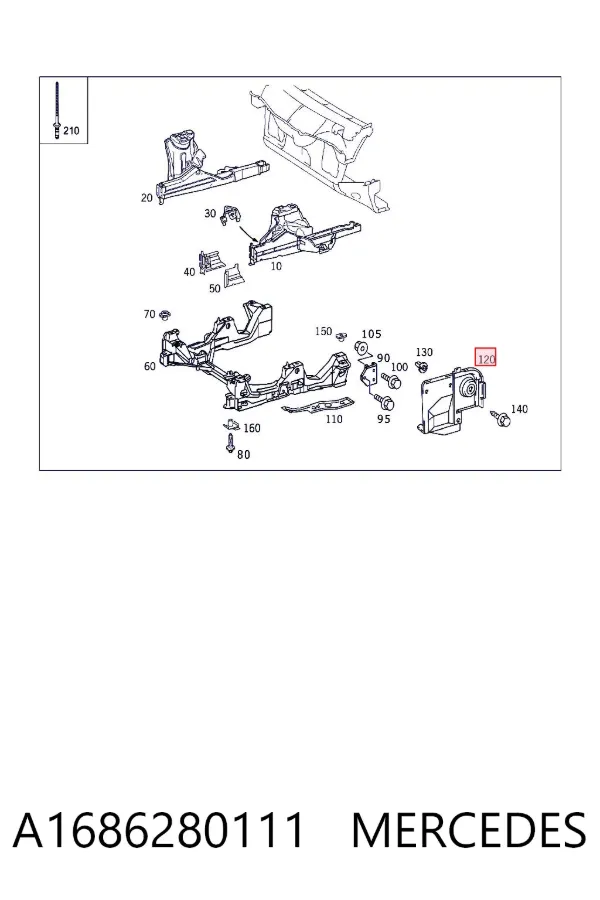  A1686280111 Mercedes