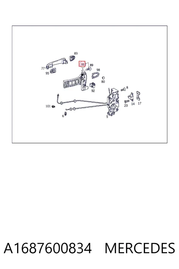  A1687600834 Mercedes