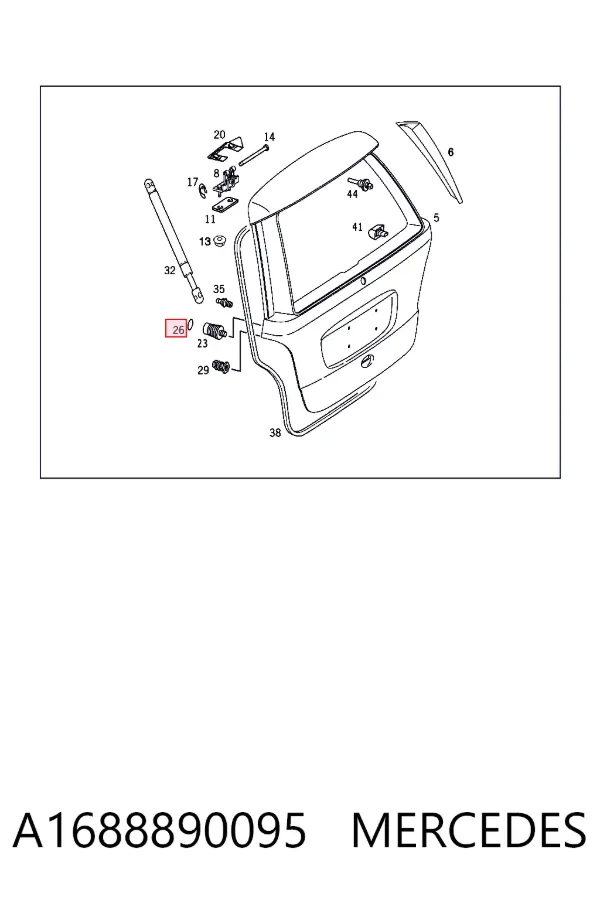  A1688890095 Mercedes