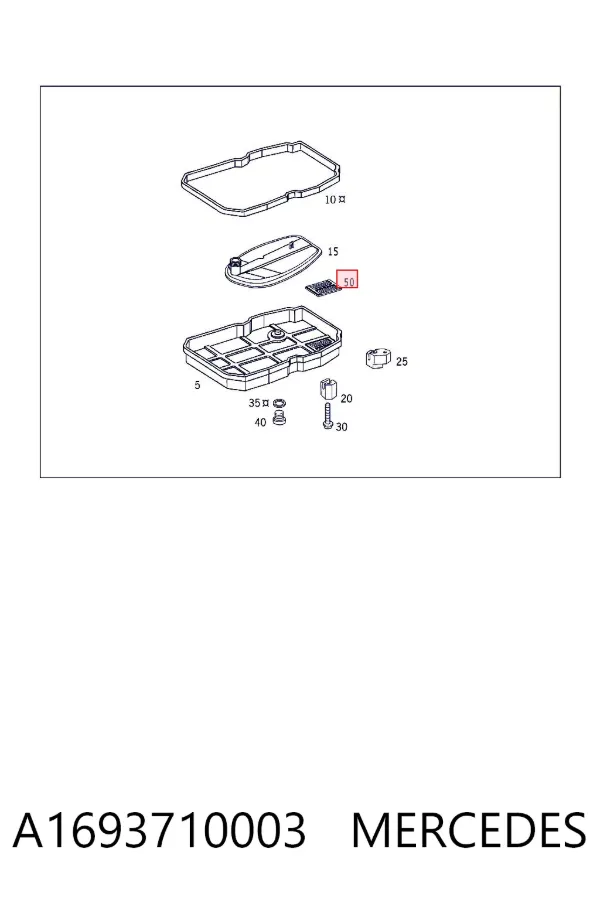 Магнит АКПП A1693710003 Mercedes