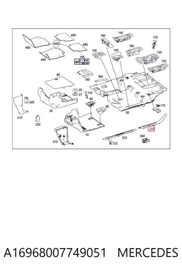  A16968007749051 Mercedes