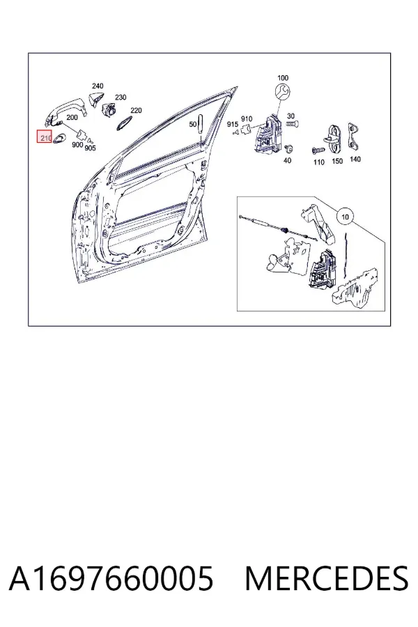  A1697660005 Mercedes