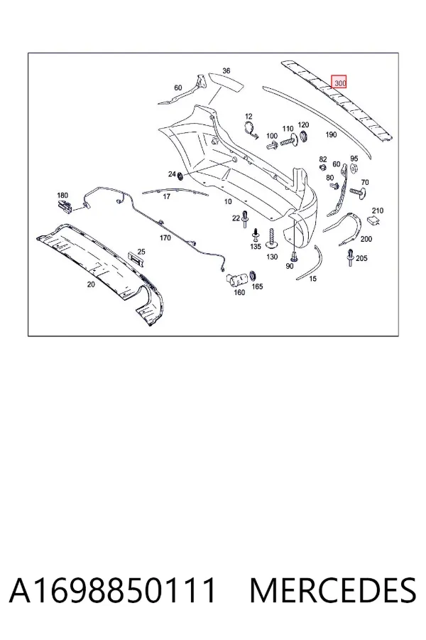  A1698850111 Mercedes