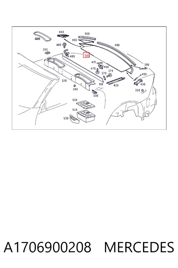  A1706900208 Mercedes
