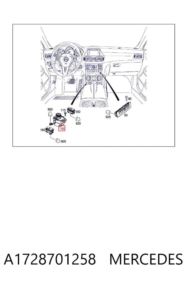 A1728701258 Mercedes