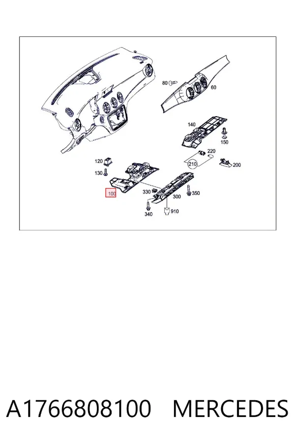  A1766808100 Mercedes