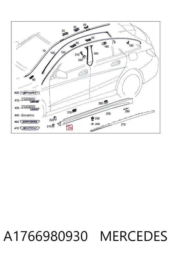  A1766980930 Mercedes