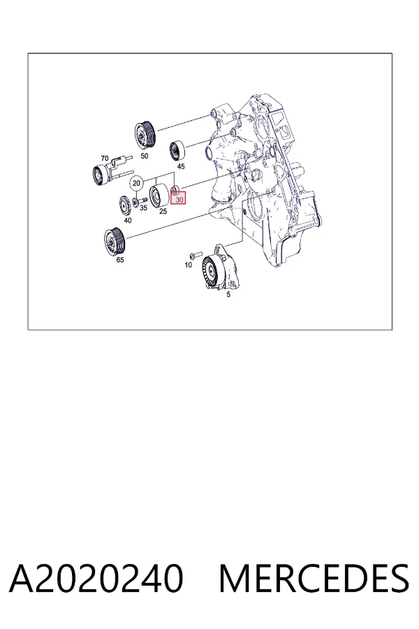 A0002020240 Mercedes 