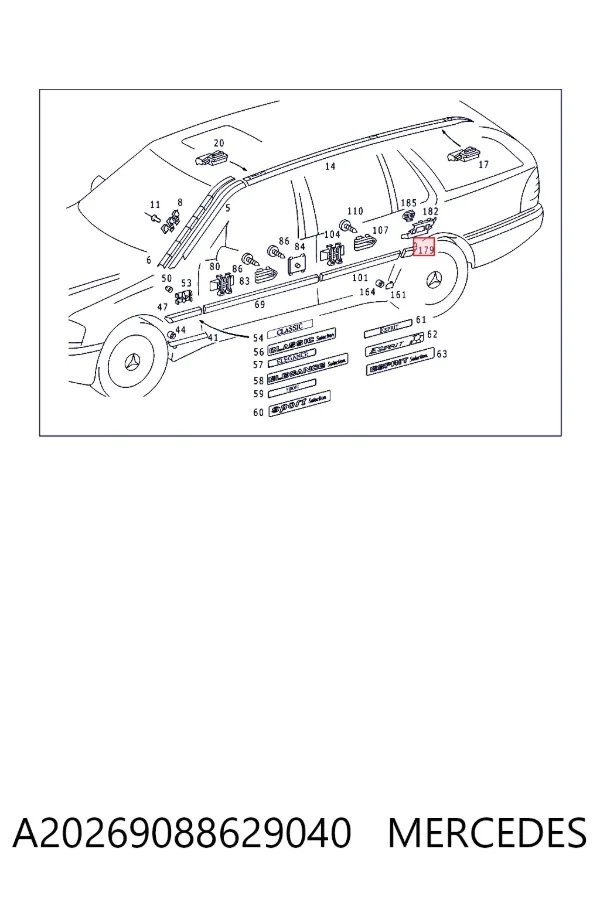 A2026908862 Mercedes 