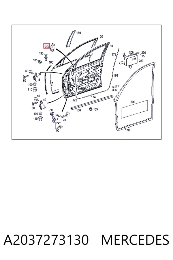  A2037273130 Mercedes