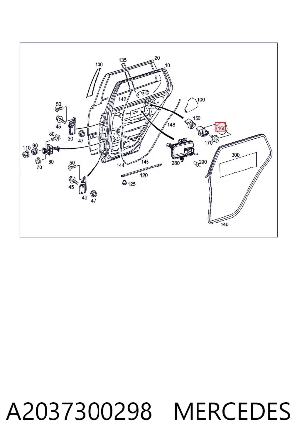  A2037300298 Mercedes