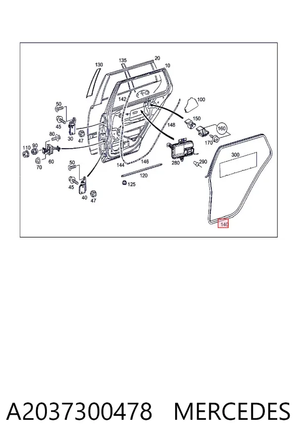  A2037300478 Mercedes