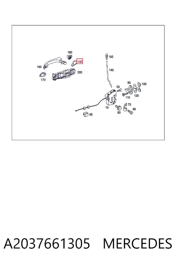  A2037661305 Mercedes