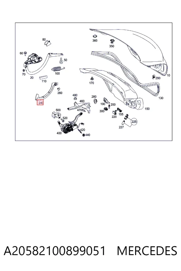  A20582100899051 Mercedes