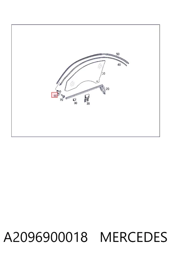  A2096900018 Mercedes