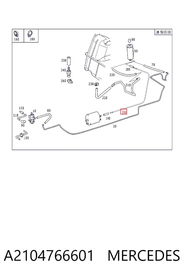  A2104766601 Mercedes