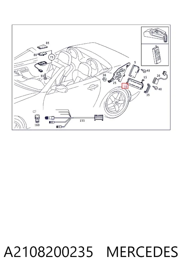  A2108200235 Mercedes